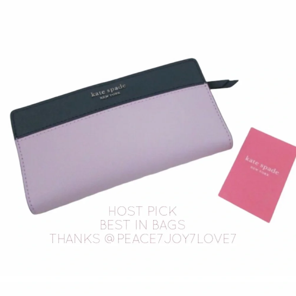🎉 HP 🎉 🆕 Kate Spade Cameron Large Slim Billfold Wallet